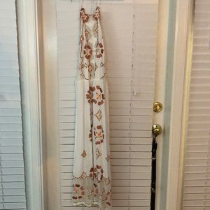 Free people backless boho dress! Jawdropper